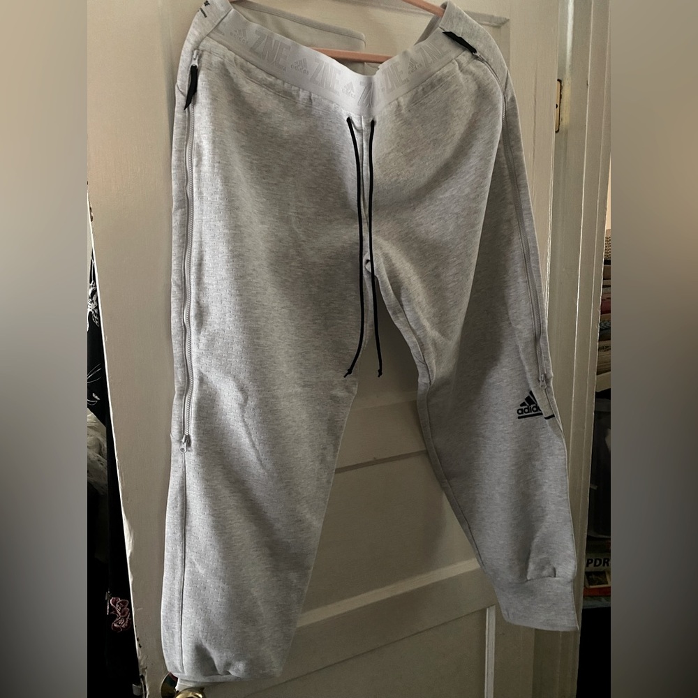 Adidas White and Black Athletic Wear